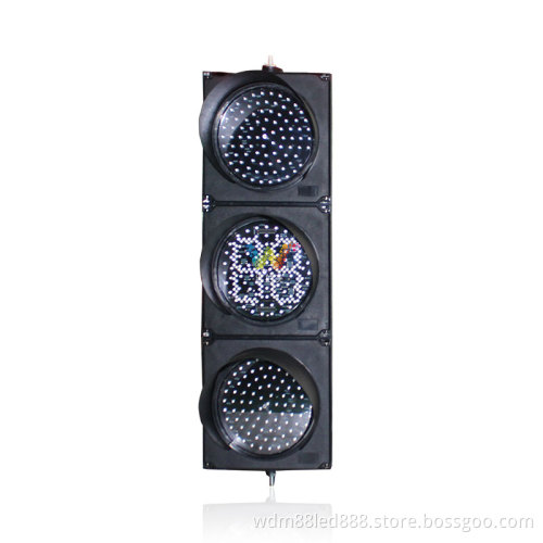 Wide Voltage Range 3 Aspect LED Traffic Light
